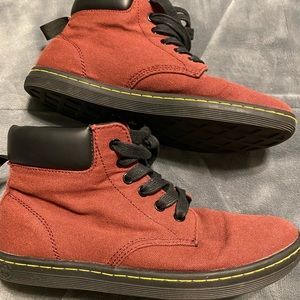 Dr Marten maelly boots, burgundy size 39/8